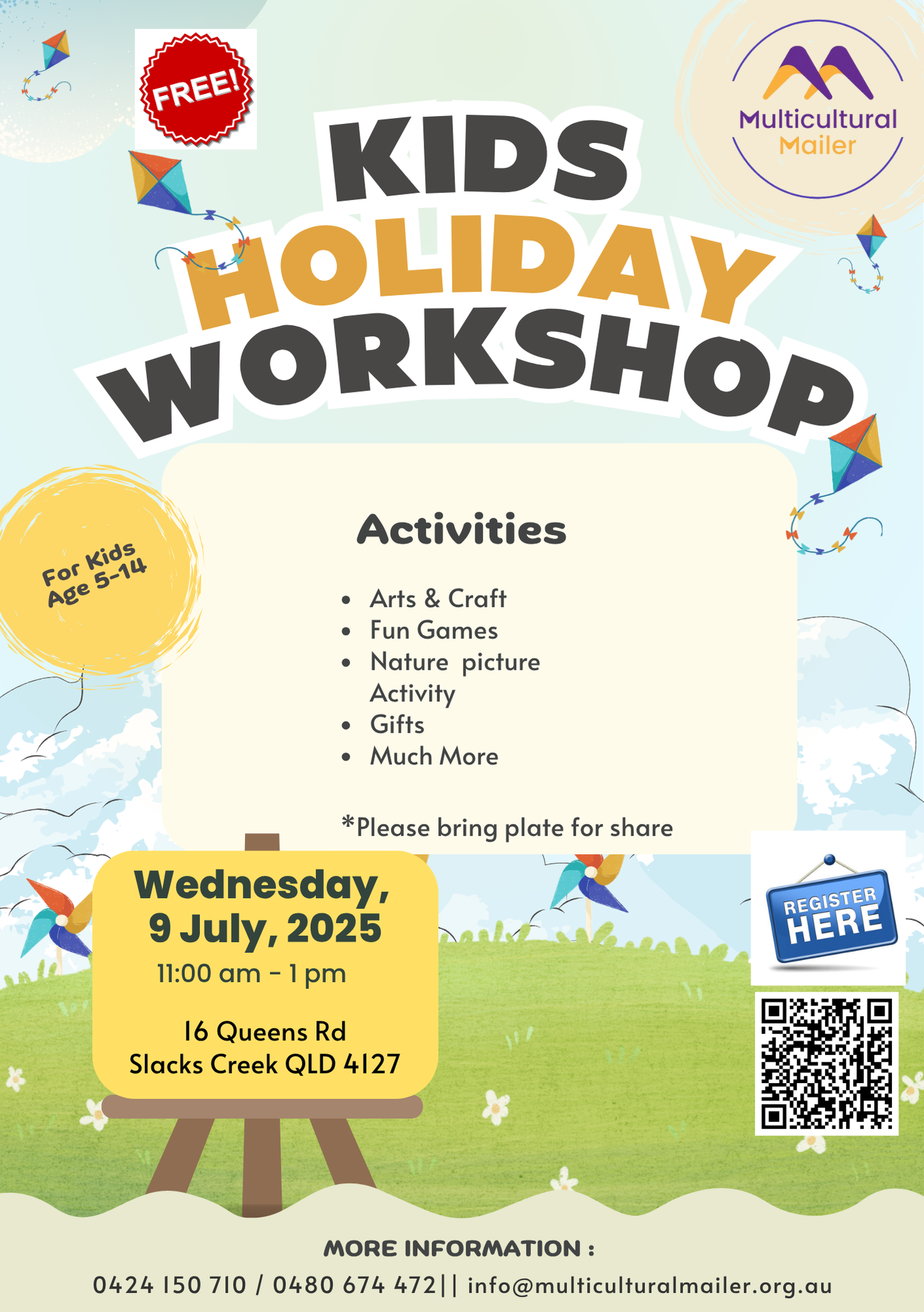 Free Kids Holiday Workshop Hillcrest – Fun, Creativity, and Community Free Kids Holiday Workshop Hillcrest