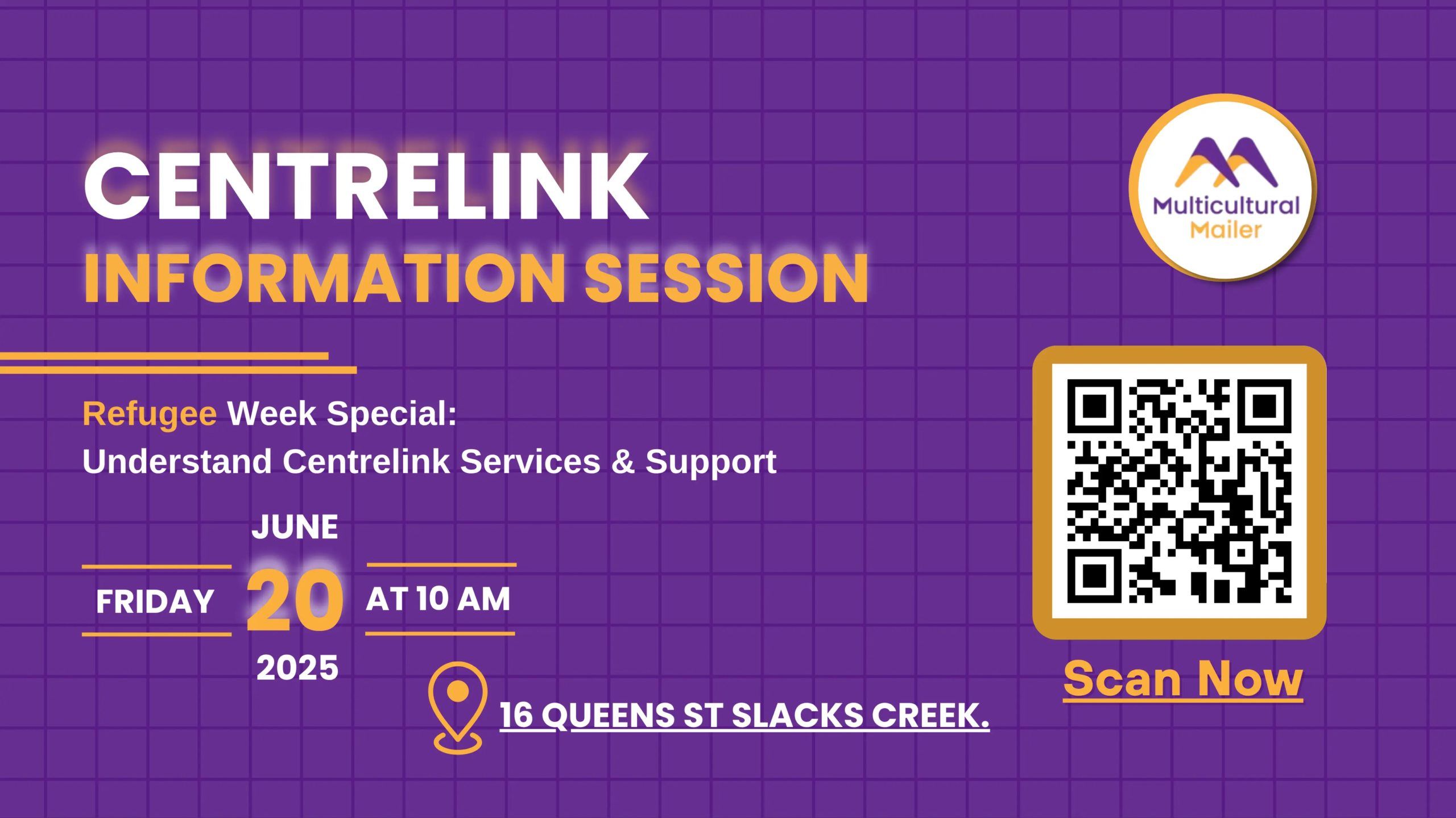 Centrelink Info Session Logan 2025