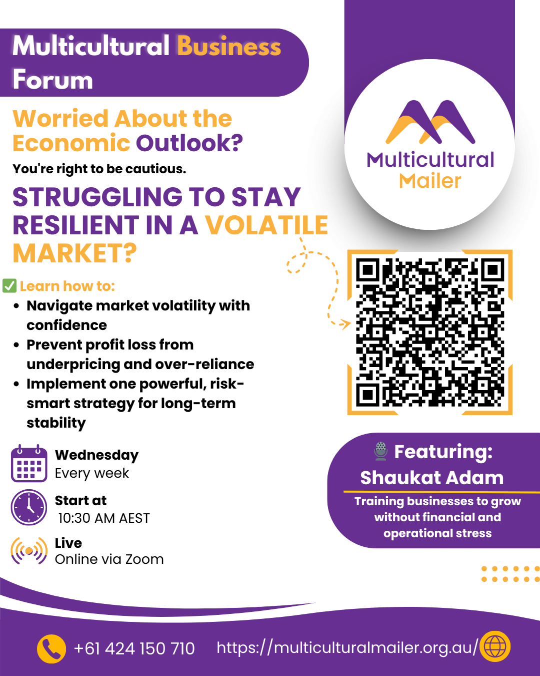 Multicultural Business Forum: Smart Strategies to Help Your Business Grow Through Uncertainty Multicultural Business Forum