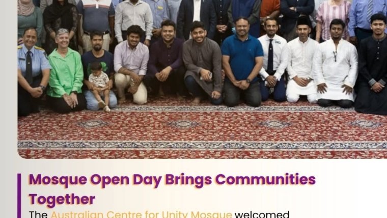 Mosque Open Day Brings Communities Together in Australia
