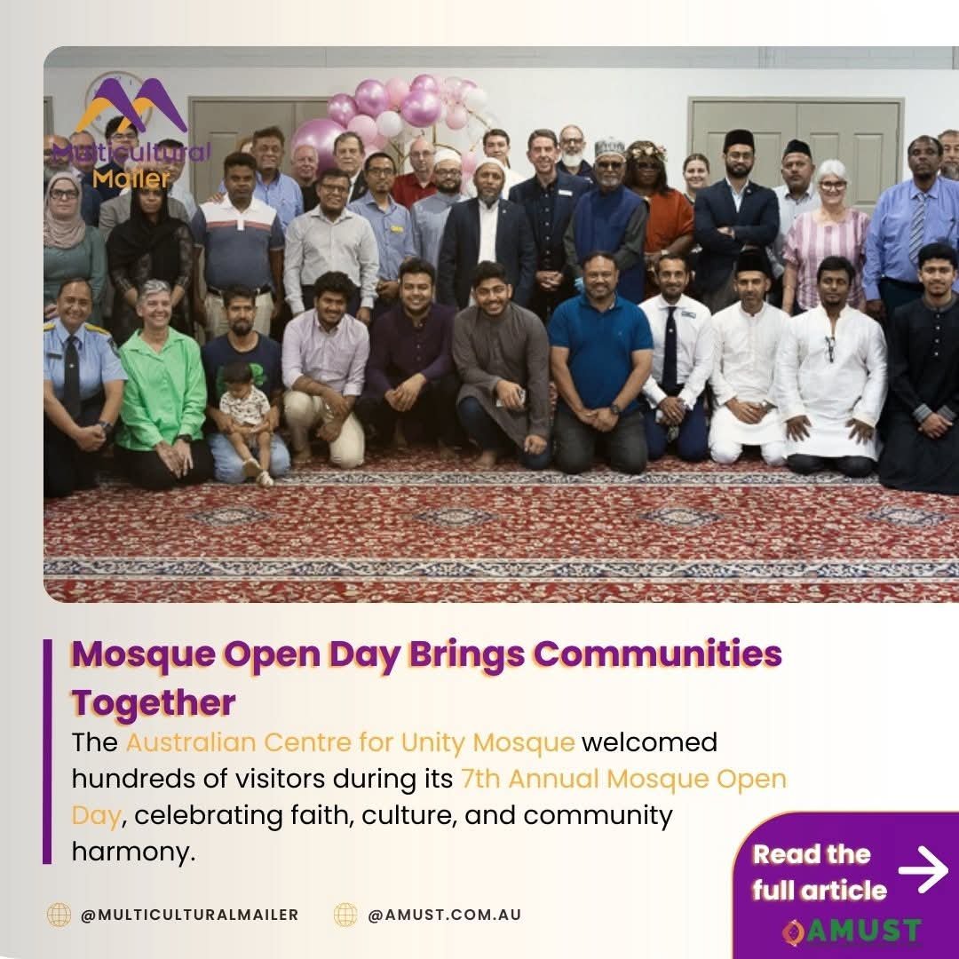 Mosque Open Day Brings Communities Together in Australia