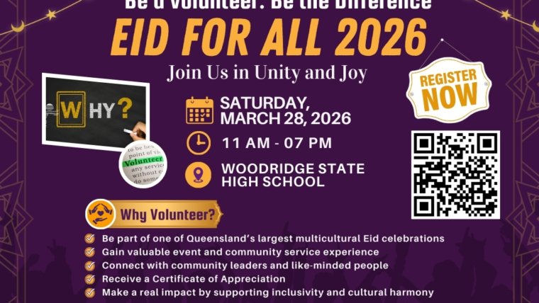Top Eid Volunteering Opportunities in Queensland for 2026