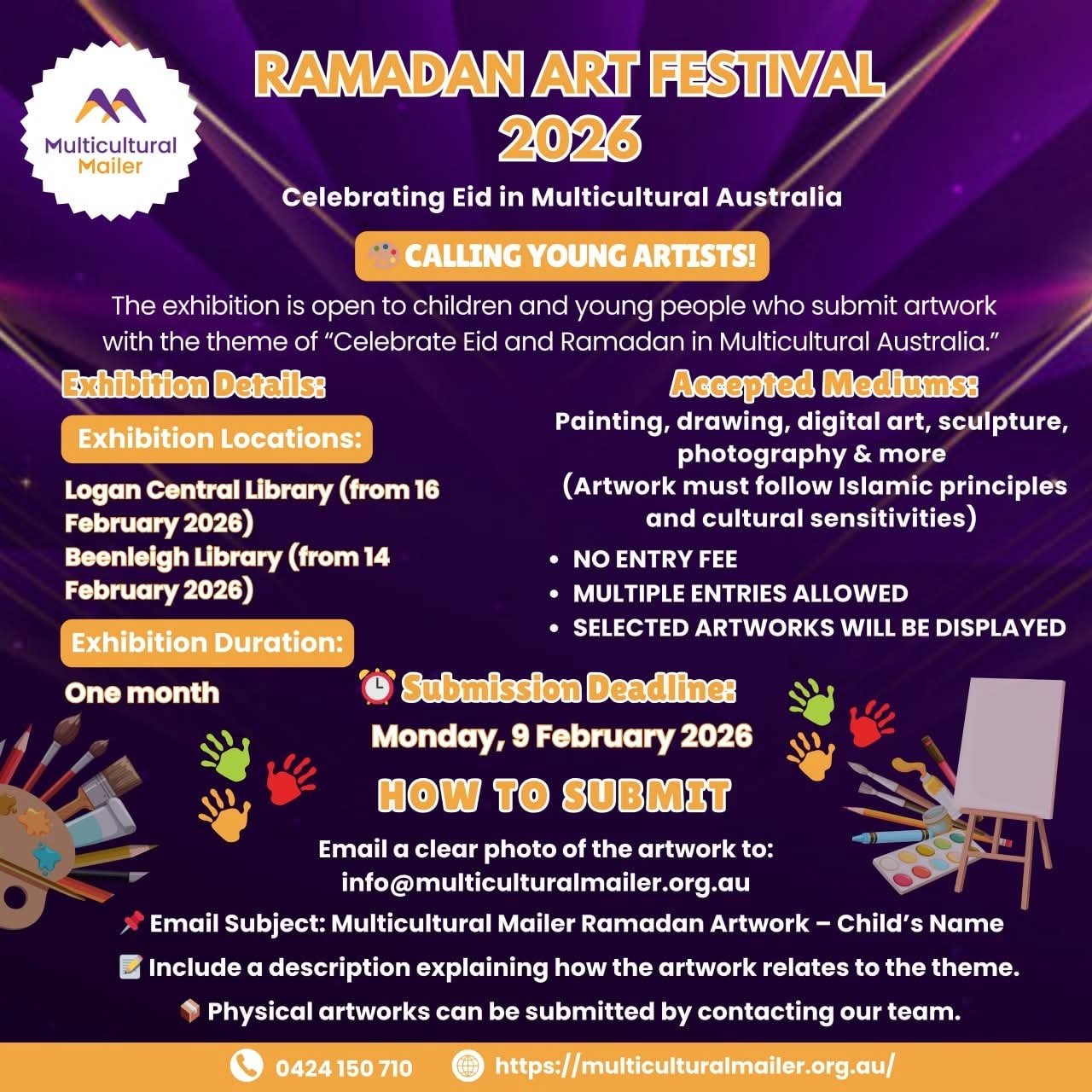 Ramadan Art Festival 2026: A Creative Hub for Young  Artists