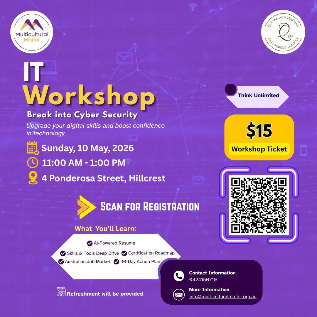 IT Workshop Hillcrest 2026 – Start Your Cyber Security