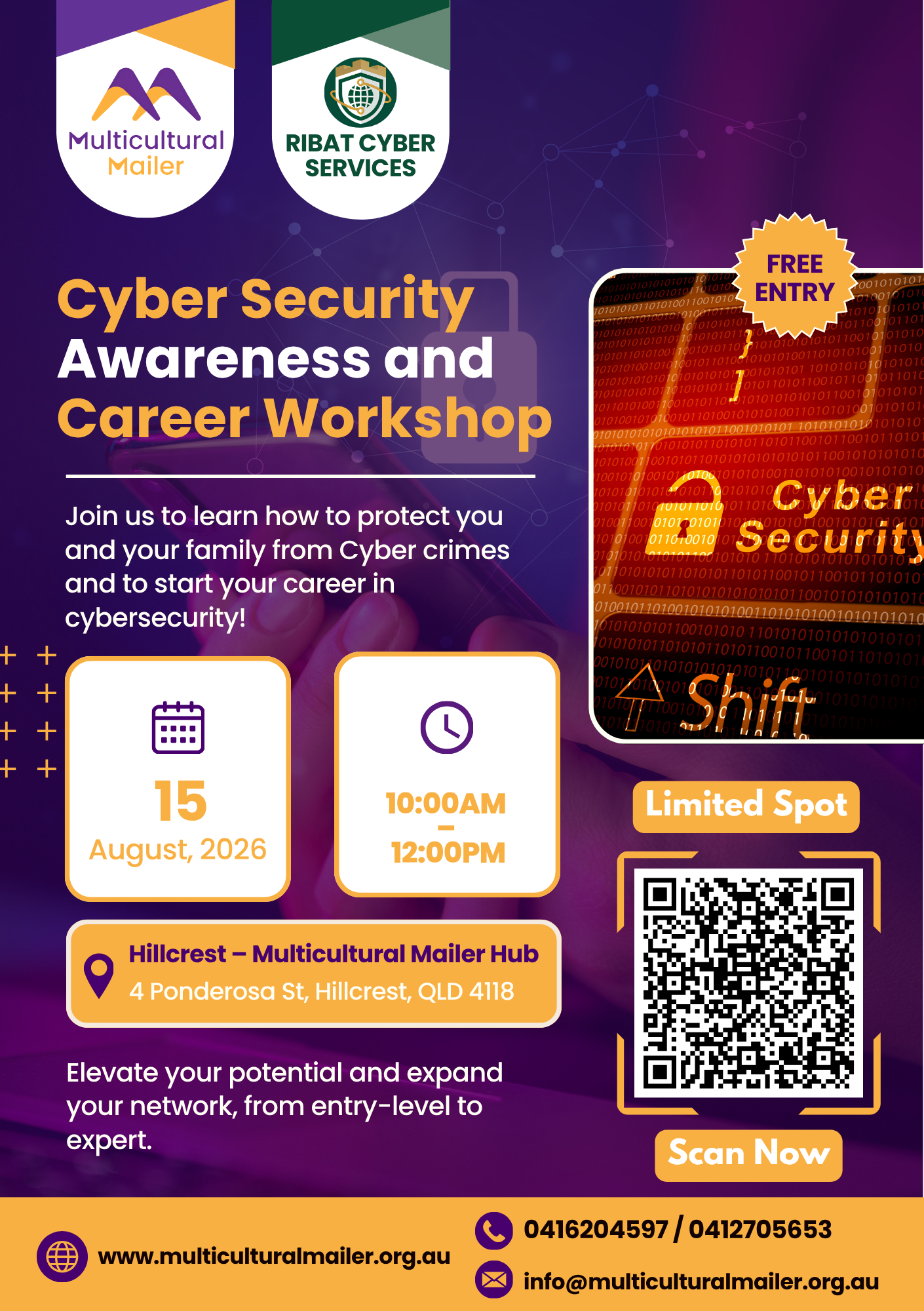 Cyber Security Awareness and Career Workshop (1) Cyber Security Awareness and Career Workshop (1)