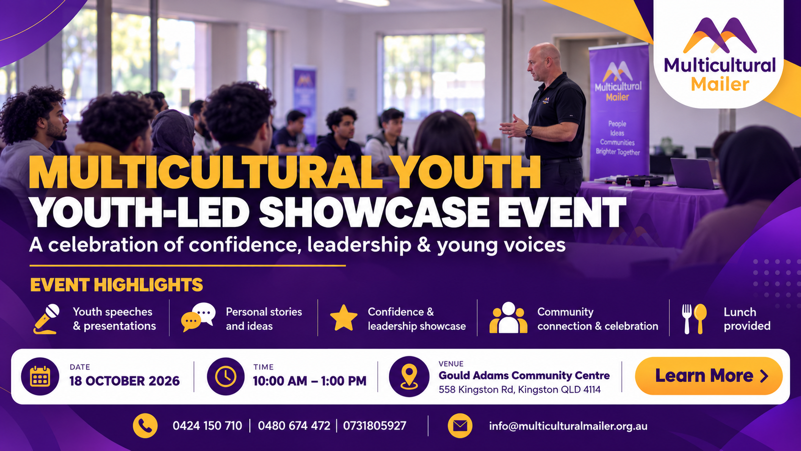 Multicultural Youth Showcase Event | A Successful Day